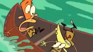 Camp Lazlo: The Jelly Beans in the Crazy River Ride.