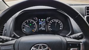 Расход газа Toyota Land Cruiser Prado 150 4.0 2021 г.