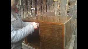 Динамики-15 дюймов короб из шкафы Часть 1 и вторая