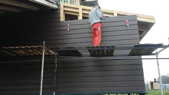 Фибросайдинг CEDRAL.Монтаж фиброцементного сайдинга Кедрал.Отделка Каркасного смотреть онлайн