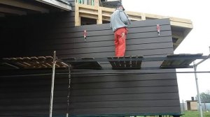 Фибросайдинг CEDRAL.Монтаж фиброцементного сайдинга Кедрал.Отделка Каркасного