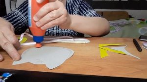 Поделка "Кот усатый"