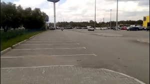 фейл. Упал на заднем колесе!