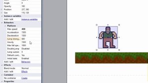 Урок 2 - Персонаж, Земля, Трава... Как создать свою игру в Construct 2?