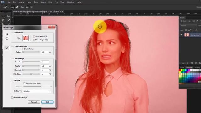 How to Remove Background in Photoshop CC | Using Pen Tool | Refine Edge Tool [Best Way ] смотреть онлайн