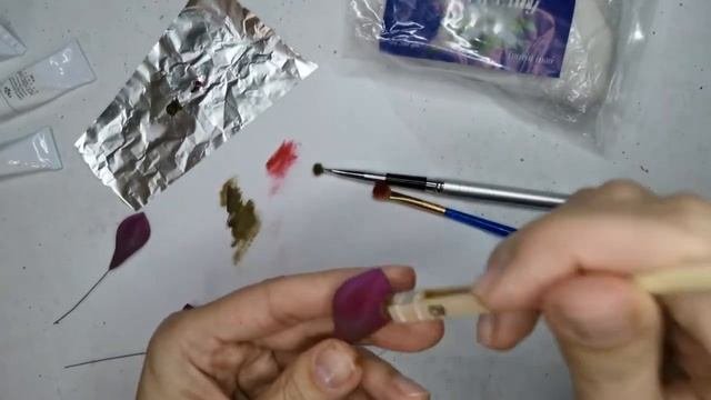 Суккулент из холодного фарфора