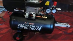 Компрессор масляный Аэрус 24 л 210 л/мин. 1.5 кВт