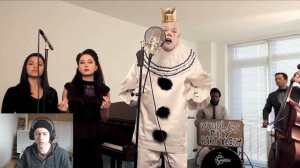 GERMAN REACTS Royals - ("Sad Clown") - Postmodern Jukebox Lorde Cover ft. Puddles Pity Party