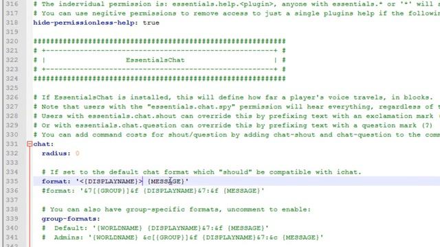 Tutorial Bukkit - 002 - Configurando Essentials plugin - 22