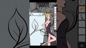Урок рисования фэшн композиции в Infinite Painter с нуля
