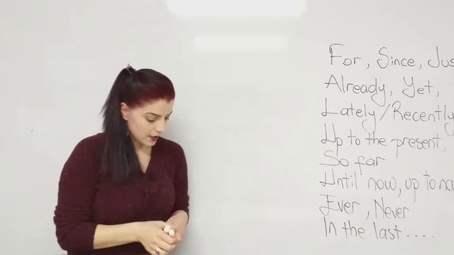 PRESENT PERFECT TENSE İLE KULLANDIĞIMIZ 'ZAMAN' KELİMELERİ - #ingilizceöğreniyorum