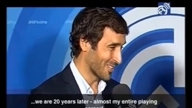 Рауль Гонсалес.20 лет заслуги за Реал Мадрид. смотреть онлайн