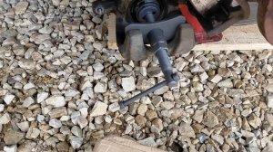 Форд транзит, замена тормозных колодок.Правильный инструмент.