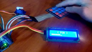 Электронный кодовый замок на Arduino uno