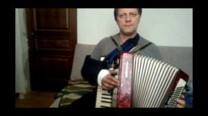 Песня Высоцкого под аккордеон. Полчаса до атаки..