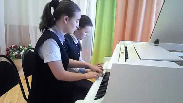 446 Форт ансамбль Садыкова, Гаптерахманова п г т Б Сабы Полька смотреть онлайн