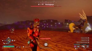 Бой с Паладиус и Некромус (Paladius and Necromus) - Palworld. 1vs1+1 NoDMG/NoStars/NoFood