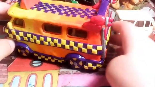 Необычный тюнинг Буханки /поделки из пластилина.? смотреть онлайн