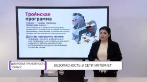 Цифровая грамотность. 3 класс. Безопасность в сети Интернет /17.02.2021/