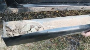 Восстановление порогов Паджеро Ио Пинин.Пескоструим и подкрасим..Часть 2я.