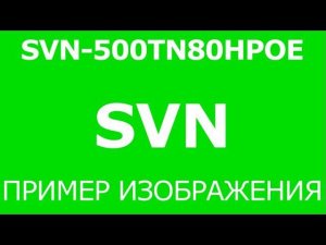 Уличная IP-камера SVN-500TN80HPOE (день).