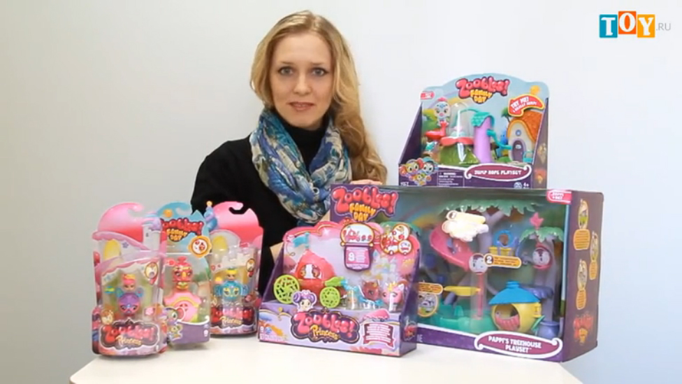 Игрушка Зублс (Zoobles) набор с прыгалкой смотреть онлайн