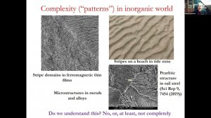 Katsnelson - frustrations, memory  and complexity in physics and beyond