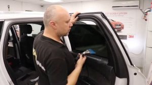 Тонировка задних стекол автомобиля AUDI Q7
