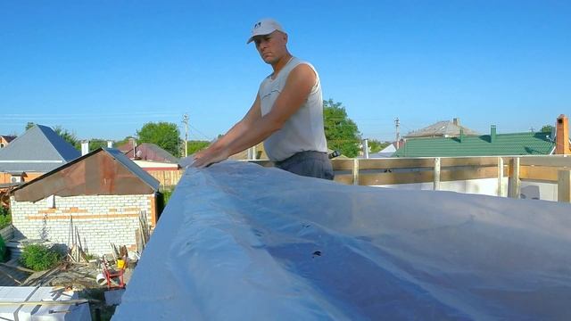 Армопояс. Сборка опалубки в одну каску | Крыша приехала смотреть онлайн