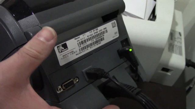 Zp 450 ZEBRA thermal Label printer - Test Print Endicia Postage смотреть онлайн