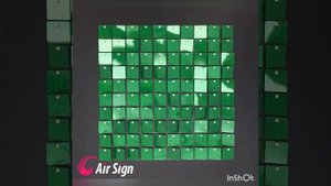 Декоративные панели с пайетками Air Sign