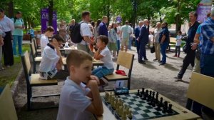 «Лето в Москве. Все на улицу!» на Гоголевском бульваре открылся шахматный клуб