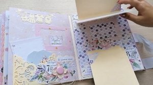 Марусенька.Фотоальбом ручной работы.Третий из пяти.Скрапбукинг.mp4