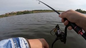 ?Окунь как с пулемета! ?В черте города! Стрит фишинг в шахтах