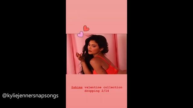 Kim Kardashian, Kendall & Kylie Jenner Shooting For Skims Valentine's Day Collection