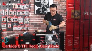 Carbide Reciprocating Saw Blade vs Standard Bi-Metal Blade --- EZARC Challenge