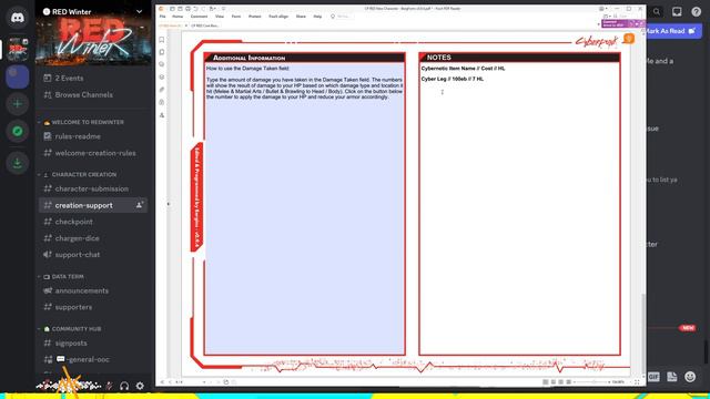 Cyberpunk RED on Discord - RED Winter Living Community Intro смотреть онлайн