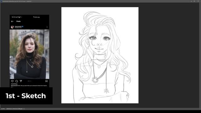 How to Turn a Reference into a Stylized Illustration