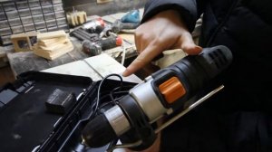 Ударная дрель Worx WX318 Первое впечатление обзор