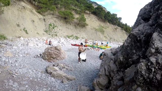 Пеший поход и каякинг в Крыму смотреть онлайн