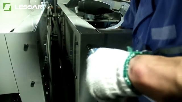 Производство модульных чиллеров Lessar Techno Cool со спиральными компрессорами.