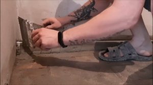 Душевой поддон из плитки. Ванная ч.1