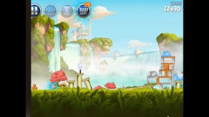 Angry Birds Star Wars II - 3 Bird Telepods - Yoda, Qui-Gon Jinn & Obi-Wan Kenobi