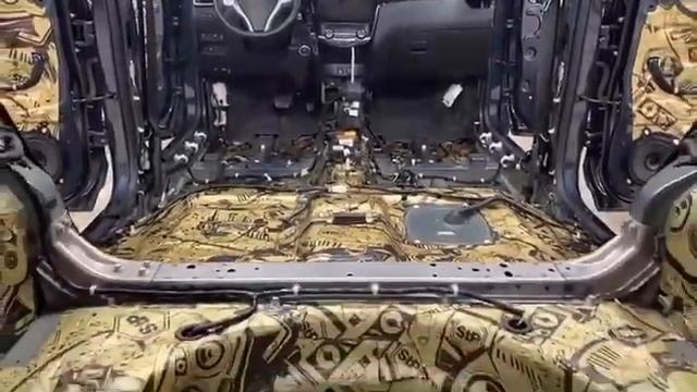 Шумоизоляция Nissan X-trail