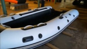 Лодка Reef Риф Тритон 360 НДНД (Бело-черная)