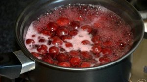 Мусс из вишни