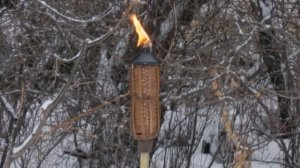 Бамбуковый садовый факел