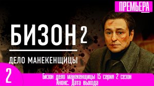 Бизон дело манекенщицы 15 серия 2 сезон
