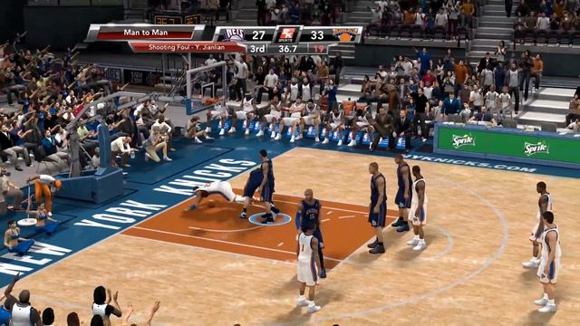 NBA 2K9 : New Jersey Nets vs. New York Knicks | 4K @ 60fps | PC Gameplay смотреть онлайн