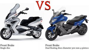 Malaguti Madison 200 vs BMW C 650 Sport Test specification comparison